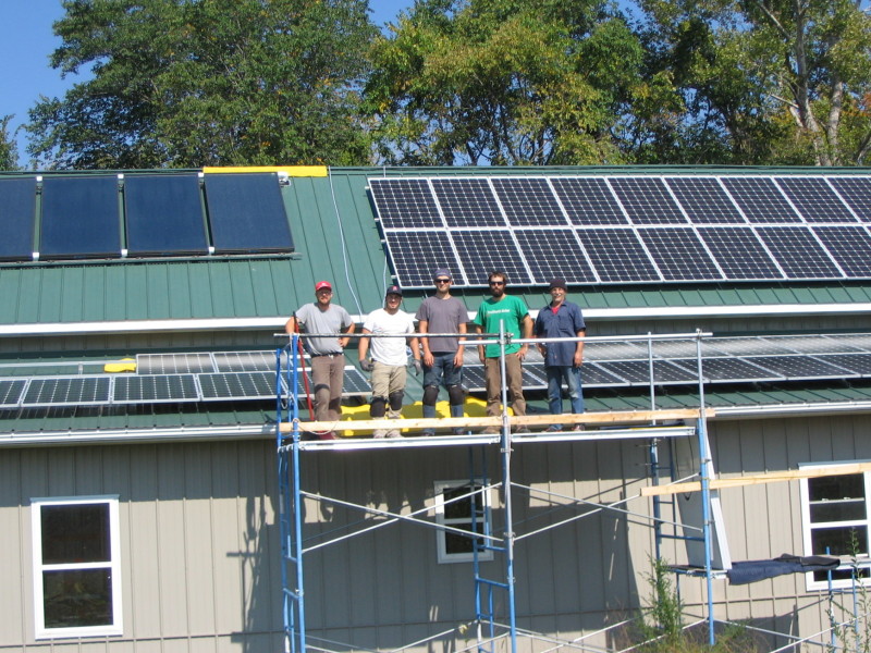 Solar PV Install Day 7 012